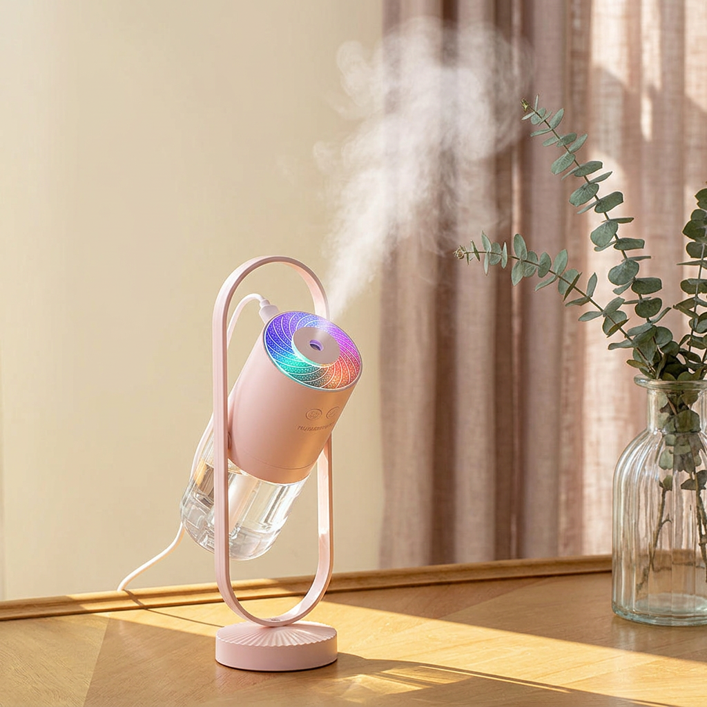 Pink Humidifier Lifestyle